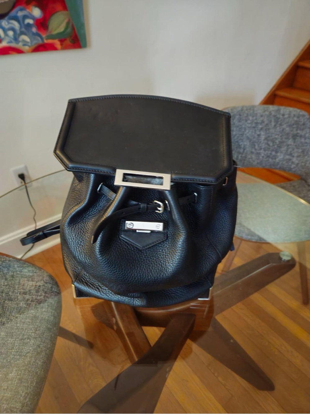Alexander Wang Leather Backpack.  Like new condition.